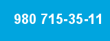 980 715-35-11 980 715-35-11